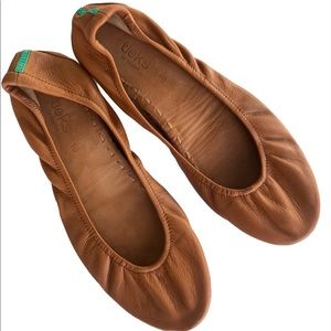 Tieks in Chesnut Brown Leather